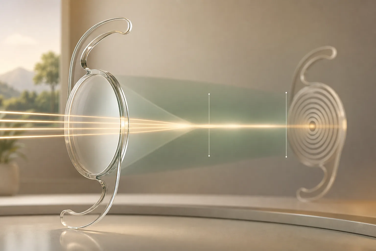 Non-Diffractive EDOF Lenses: A Newer Approach to Extended Range