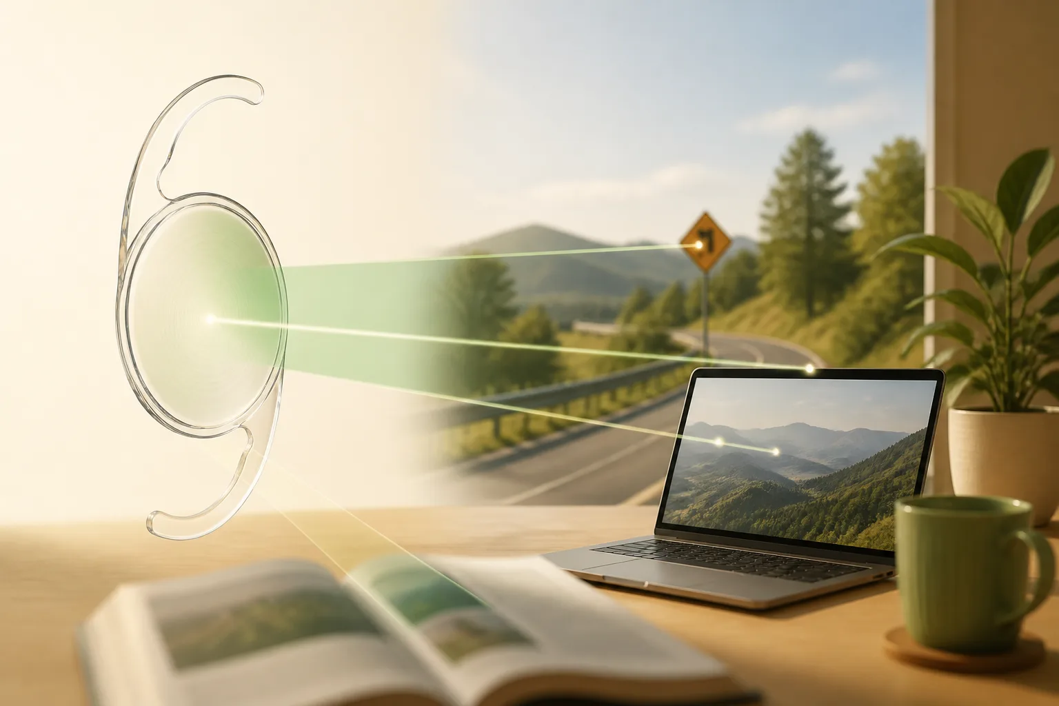 Your best fit IOL option is Extended Range of Vision
